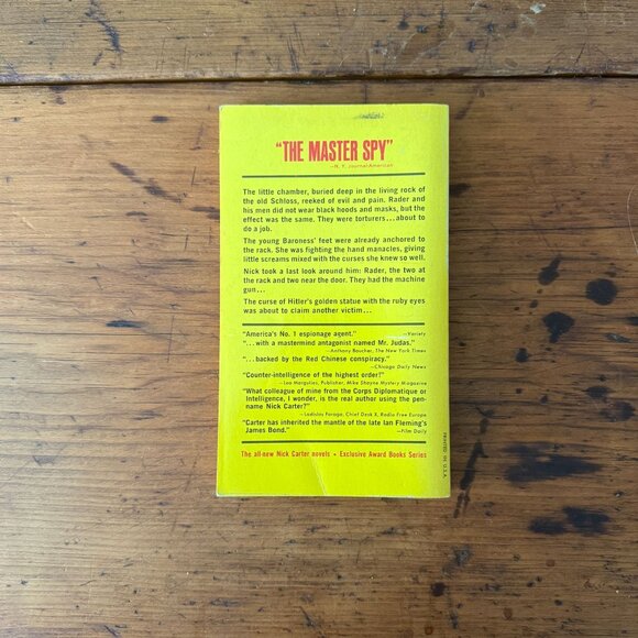 Nick Carter Paperback Spy Novels Bundle - Picture 4 of 4